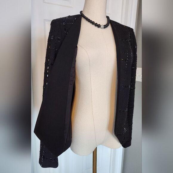 NWTโMichael Kors Beaded Black Jacket - Picture 7 of 7